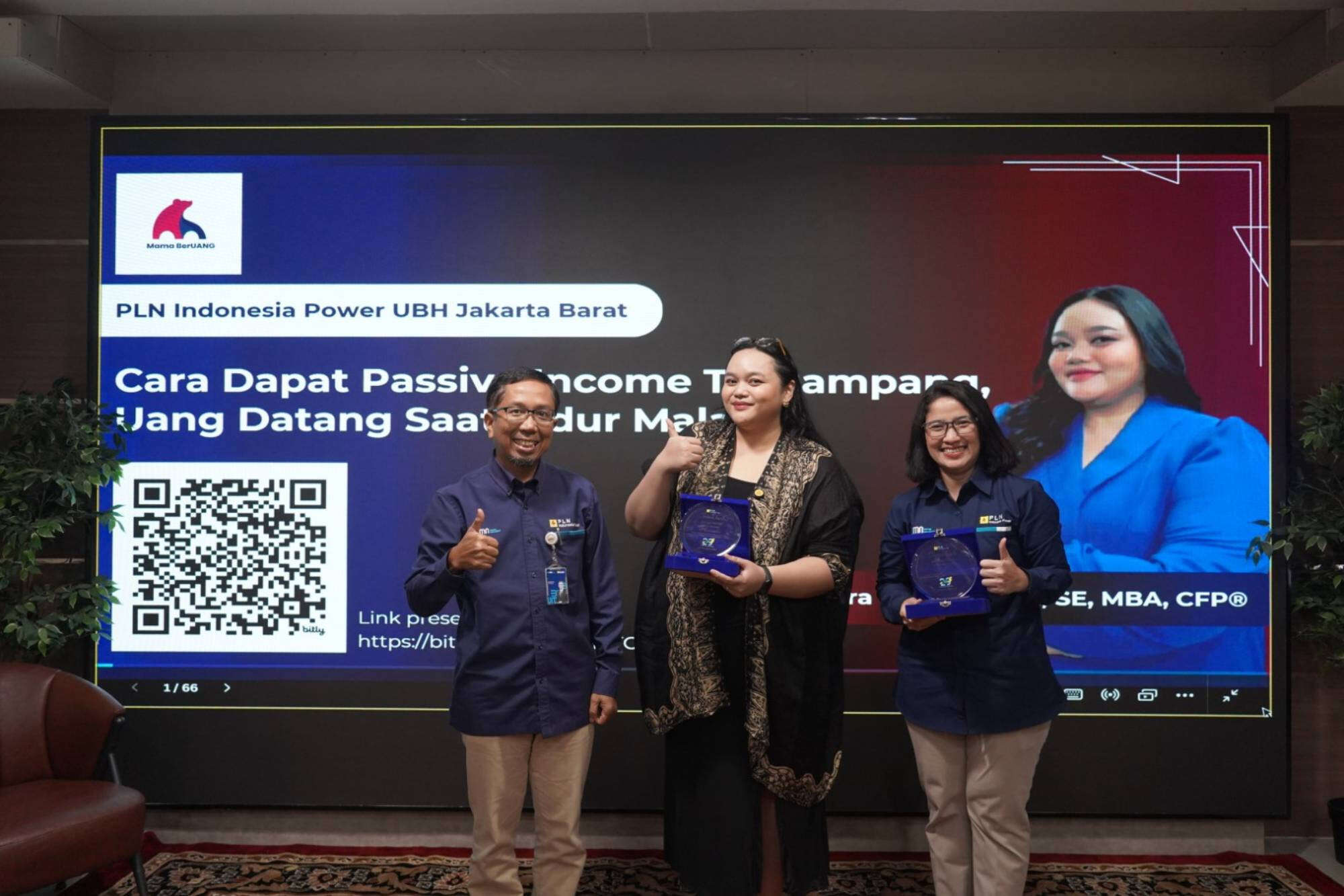 PLN Indonesia Power UBH Gelar Seminar Pemanfaatan Passive Income