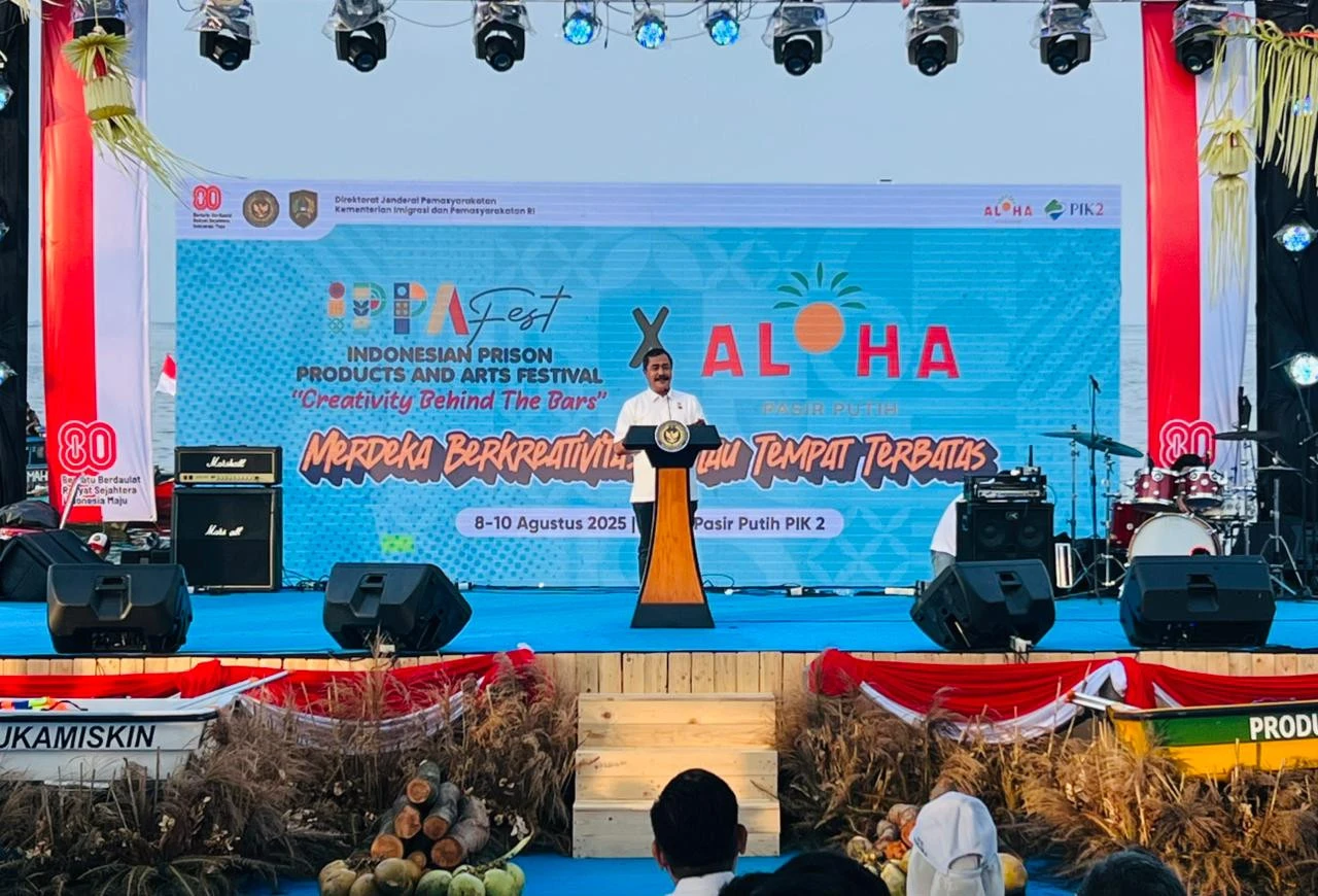 Buka IPPA Fest 2025 di Aloha PIK2, Menteri Imipas: Keterbatasan Bukan Hambatan untuk Berkarya