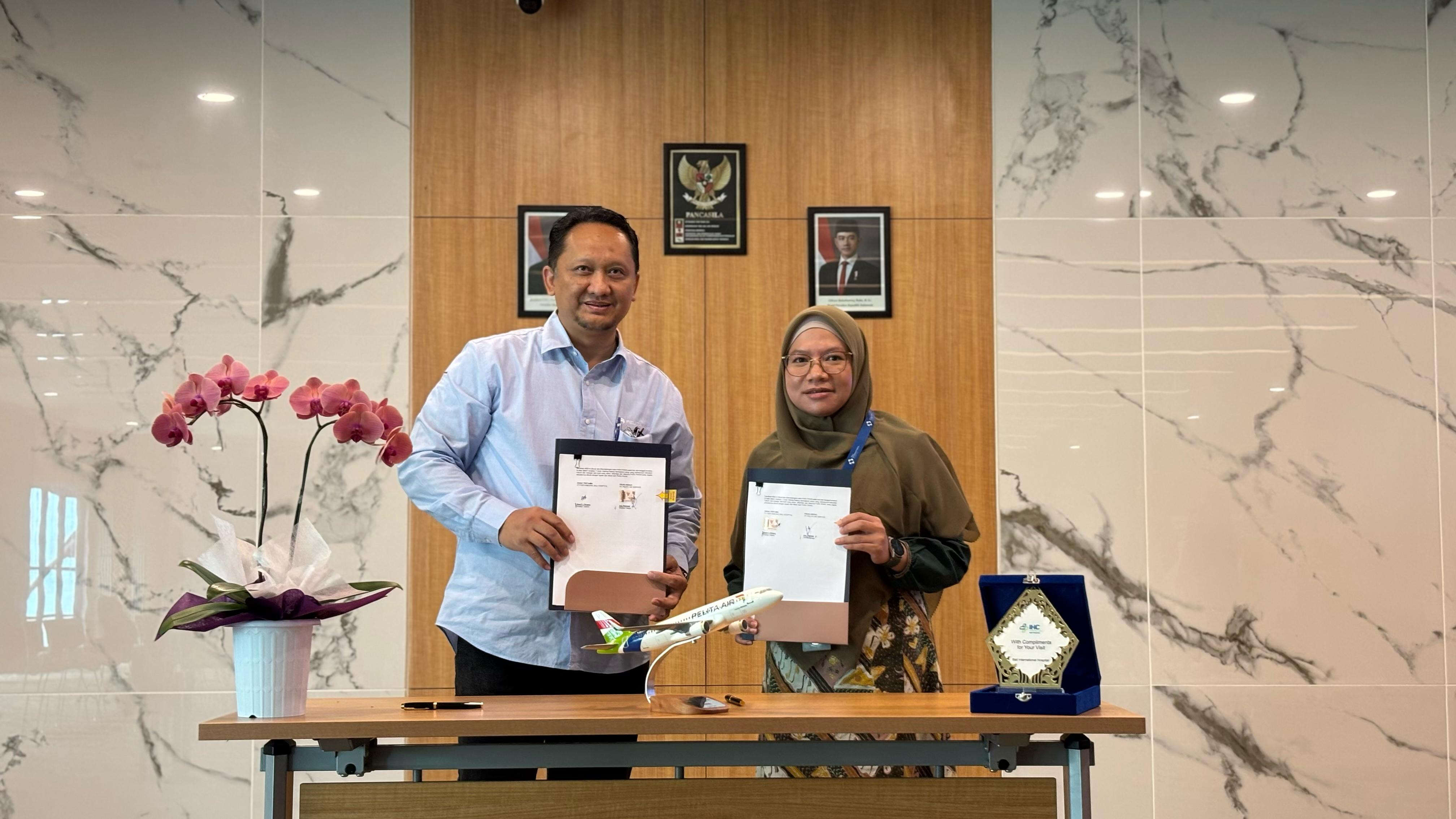 Pelita Air Bersinergi dengan BIH Tingkatkan Layanan Kesehatan dan Pariwisata Medis