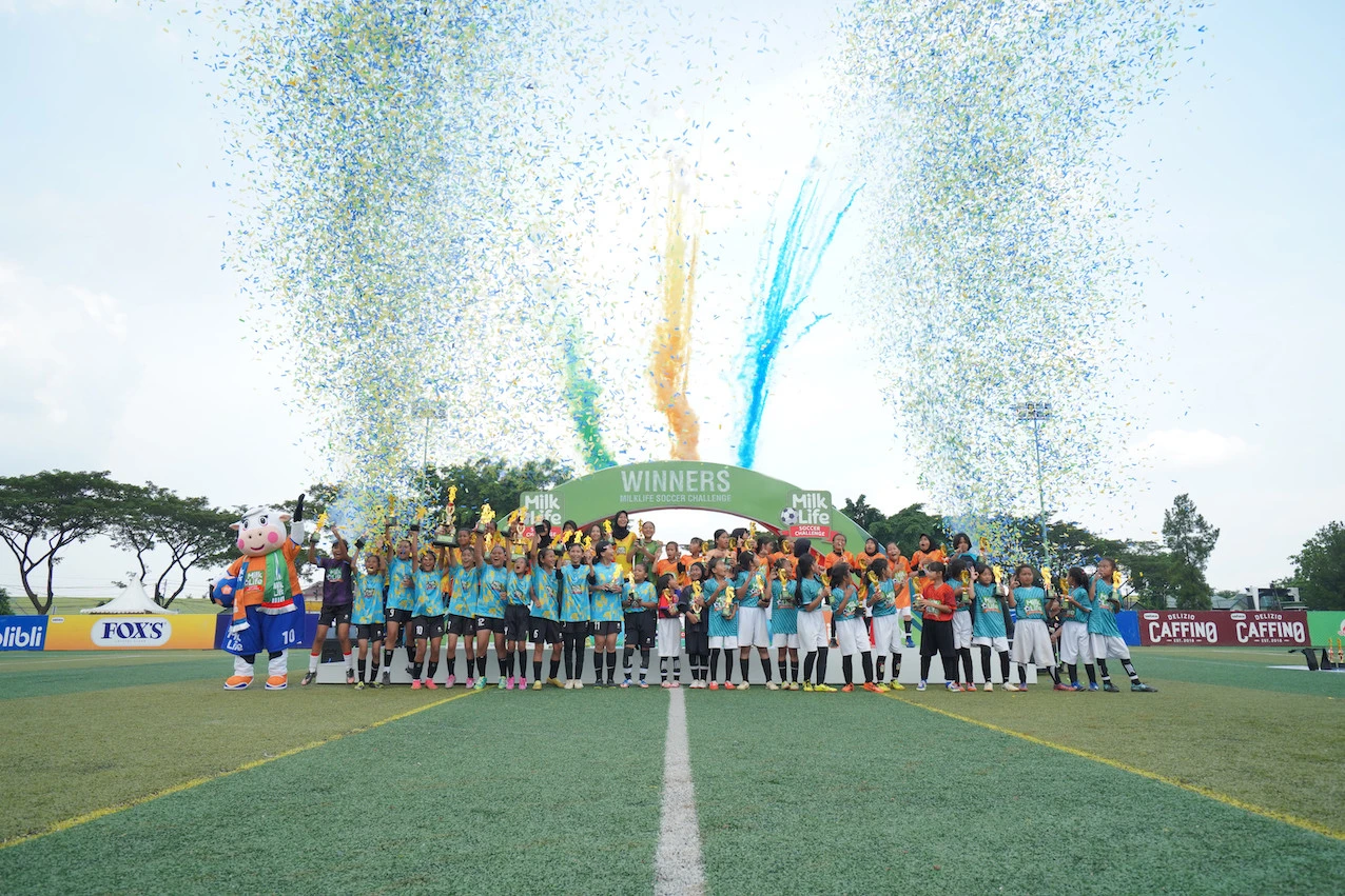 SDN Kalisari 01 Akhirnya Sukses Raih Gelar Juara MilkLife Soccer Challenge Jakarta