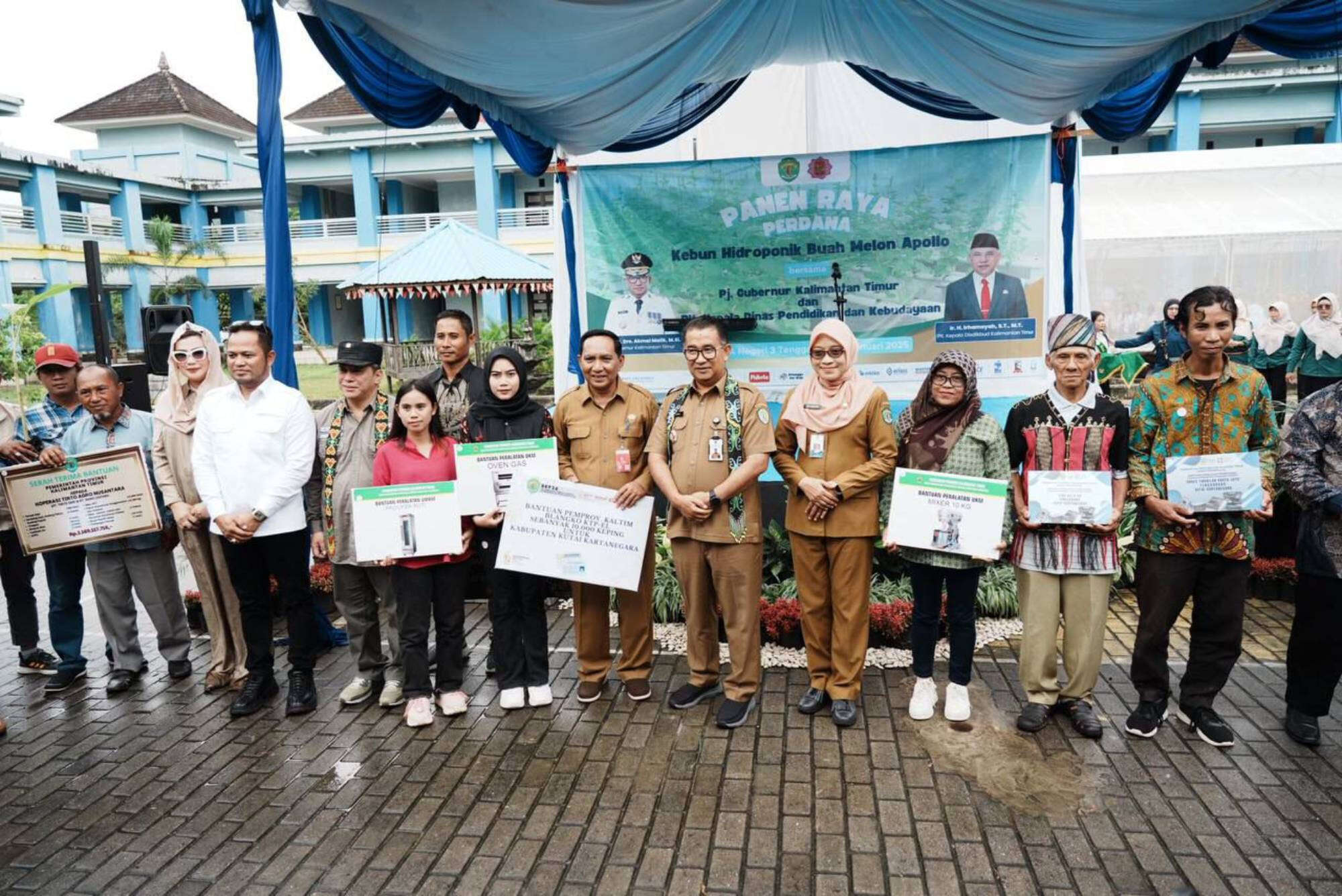 Pj Gubernur Kaltim Kunjungan Kerja ke Kukar, Kubar, Mahulu