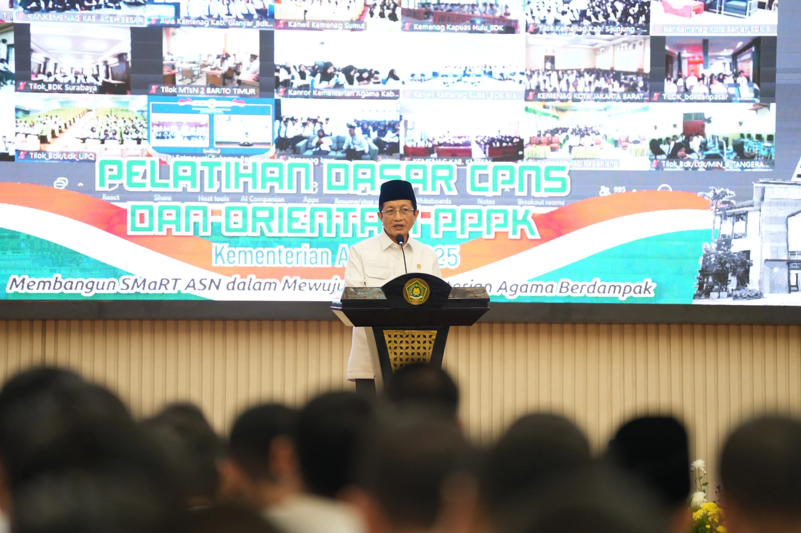 Menag Nasaruddin Umar: ASN CPNS dan PPPK Kemenag Itu Kerjanya 24 Jam