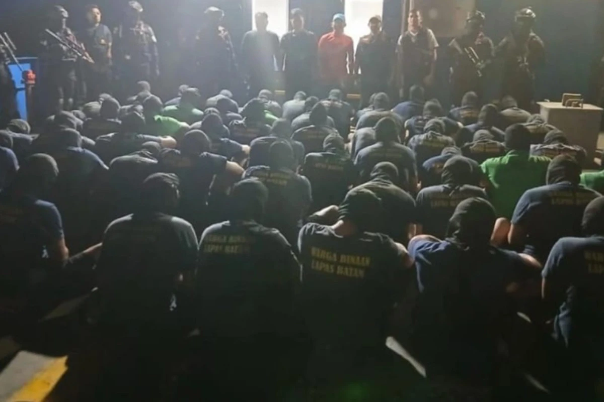 57 Napi di Kepri Dipindah ke Lapas Nusakambangan