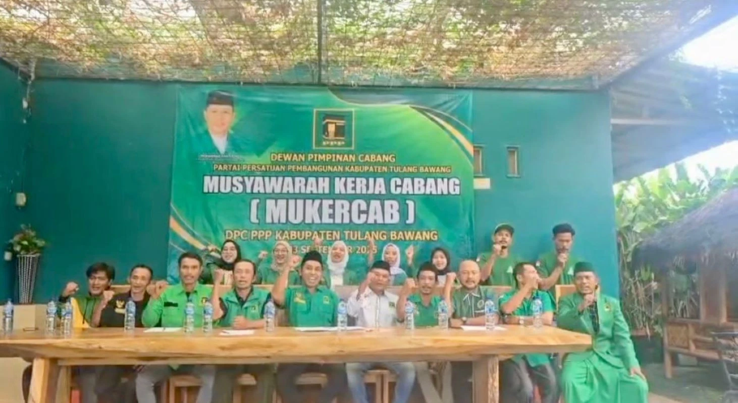 PPP Tulang Bawang Pastikan Dukung Mardiono di Muktamar X