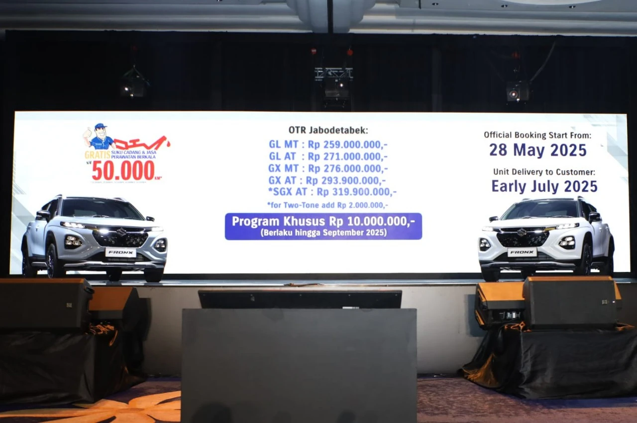 Tawarkan Sejumlah Keunggulan, Harga Suzuki Fronx Terbaik di Kelasnya