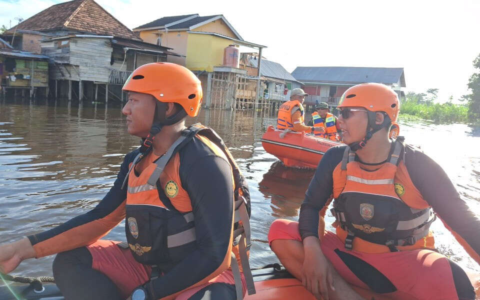 Ruslan Tenggelam di Sungai Komering, Tim SAR Lakukan Pencarian