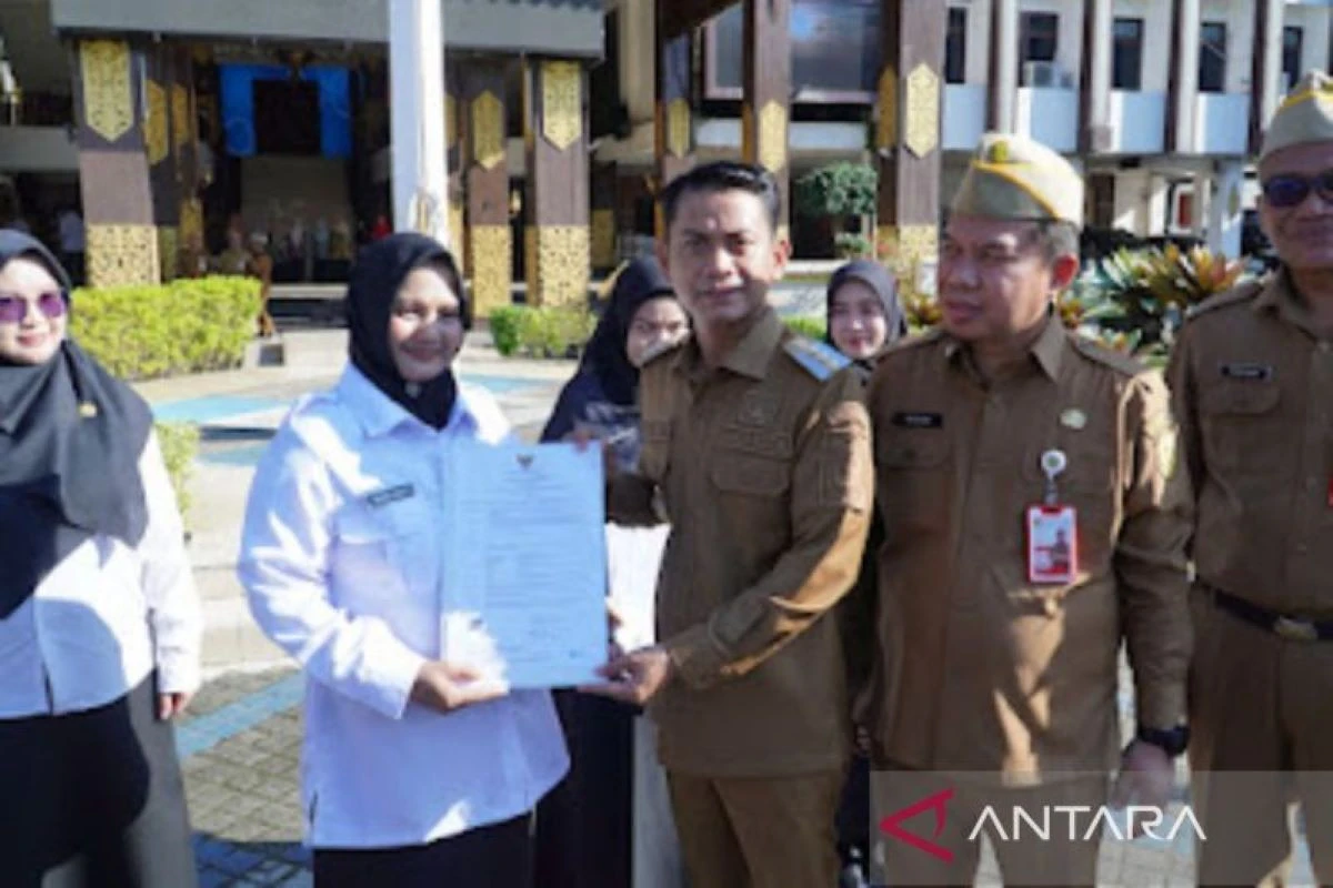 Ratusan SK PPPK Diserahkan pada Momen Halalbihalal Pemkot Banjarmasin
