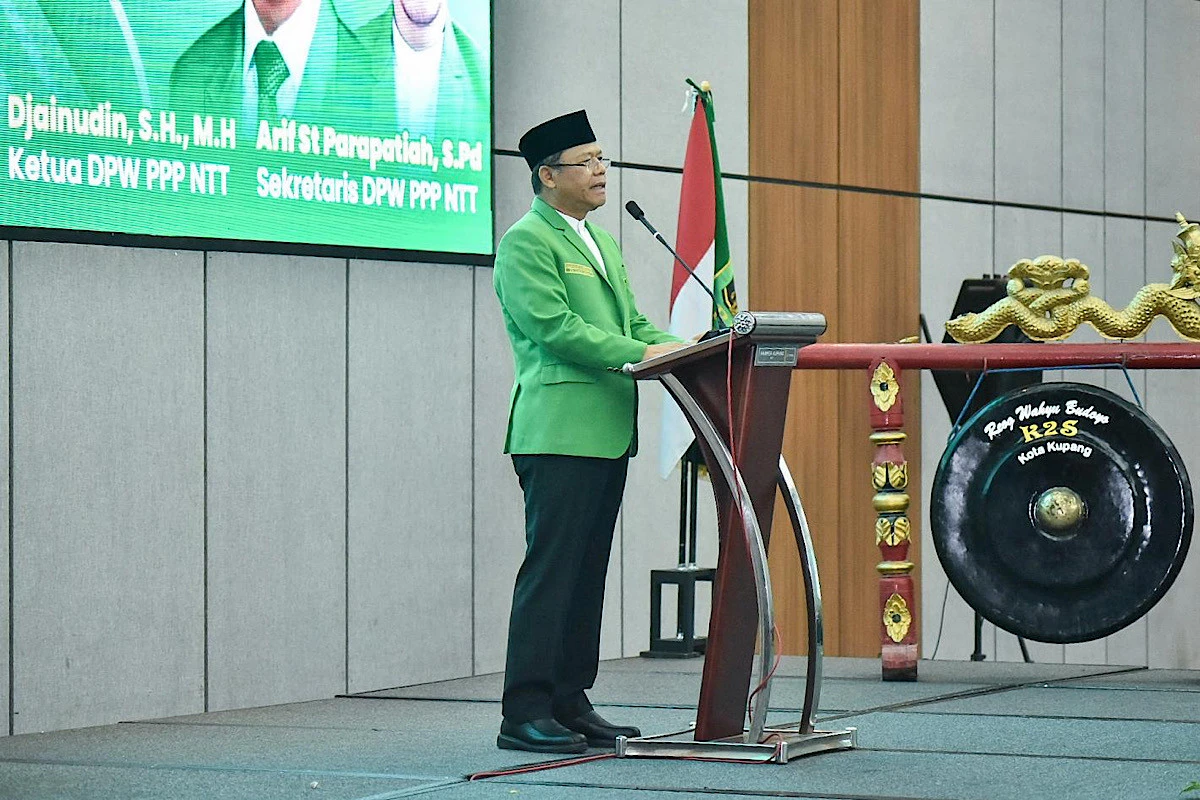Mardiono Minta Kader PPP di NTT Wujudkan Ketahanan Pangan Nasional