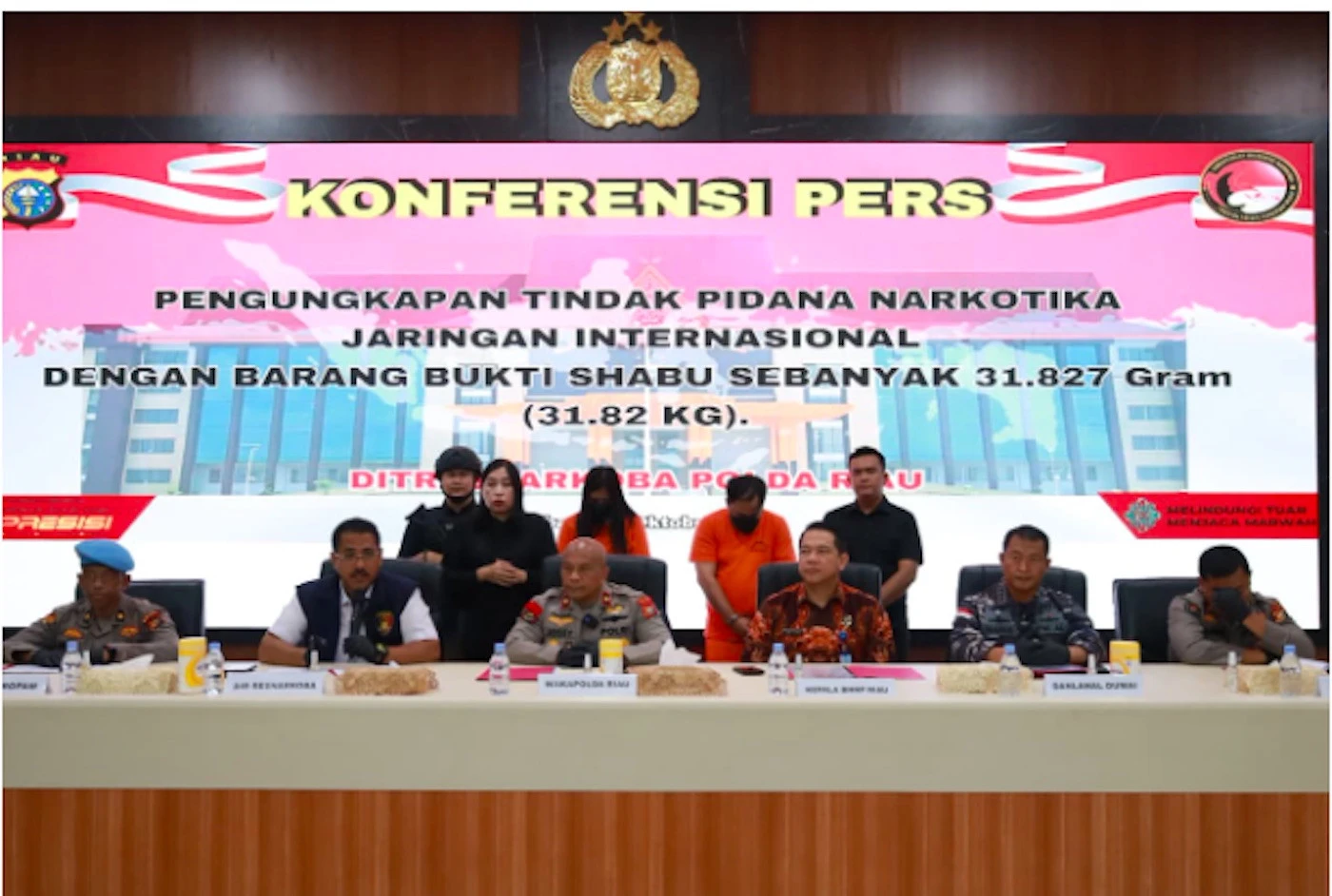 TNI AL dan Polda Riau Gagalkan Penyelundupan 31 Kilogram Sabu-Sabu di Pelabuhan Roko Dumai