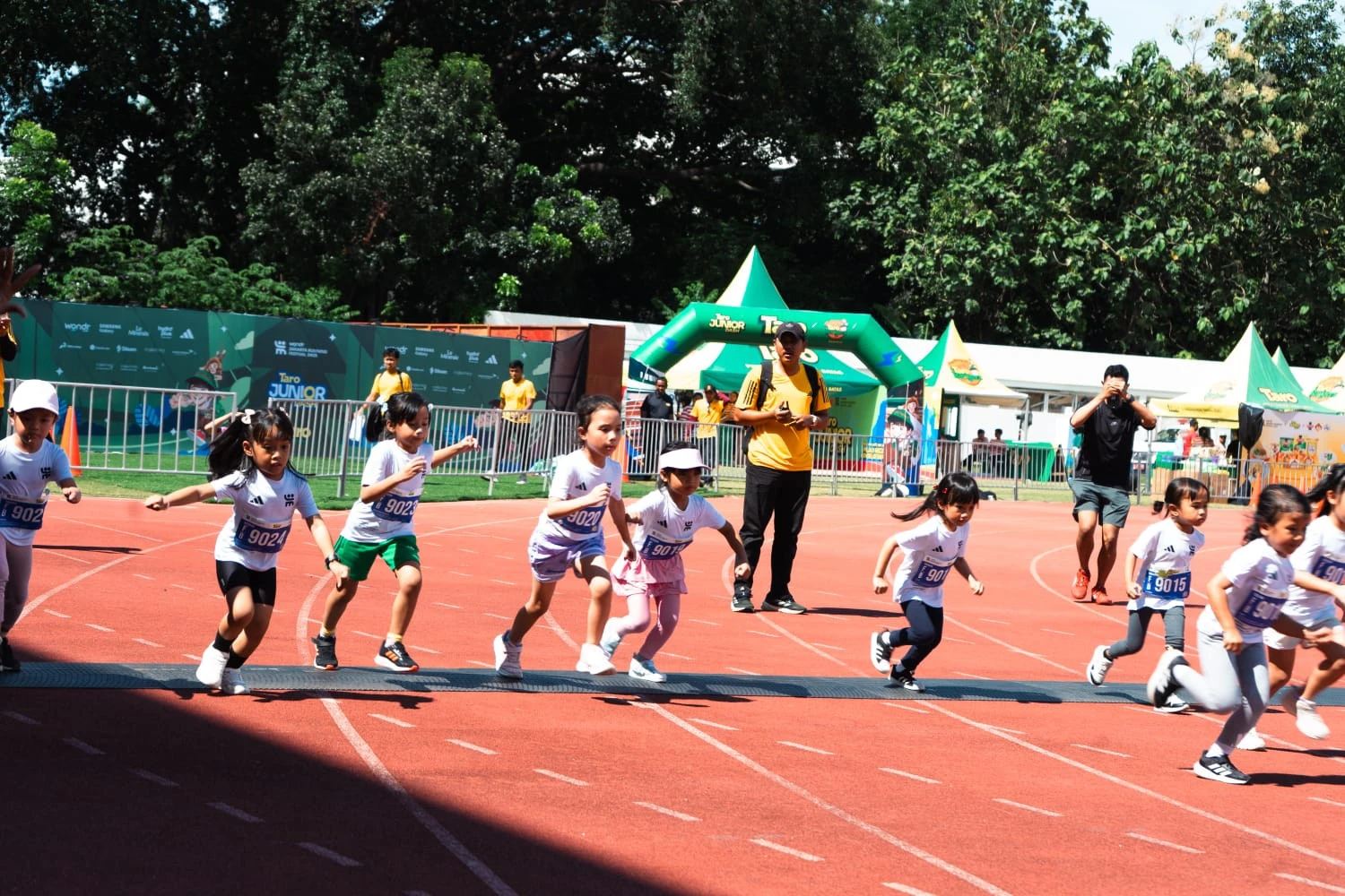 Ratusan Bocah Ramaikan Taro Junior Dash 2025, Seru Banget