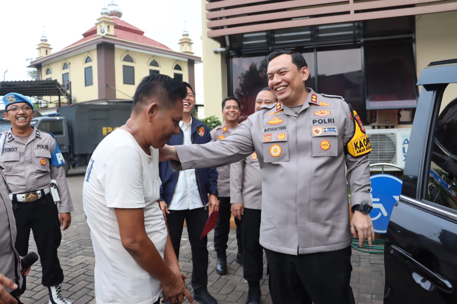 Kendaraan Cari Nafkah Kembali, Korban Penipuan di Tanjung Priok Sangat Terharu