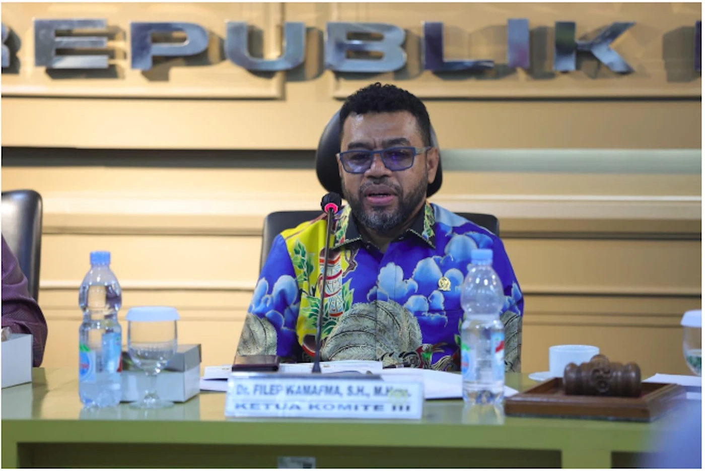 Dorong Evaluasi Pendekatan, Senator Filep: Fokus Selesaikan Akar Masalah Papua