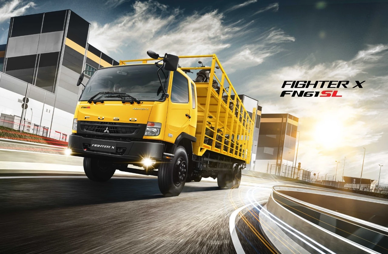 Mitsubishi Fuso Fighter X FN61FSL, Truk Ekstra Panjang untuk Era Logistik Cepat