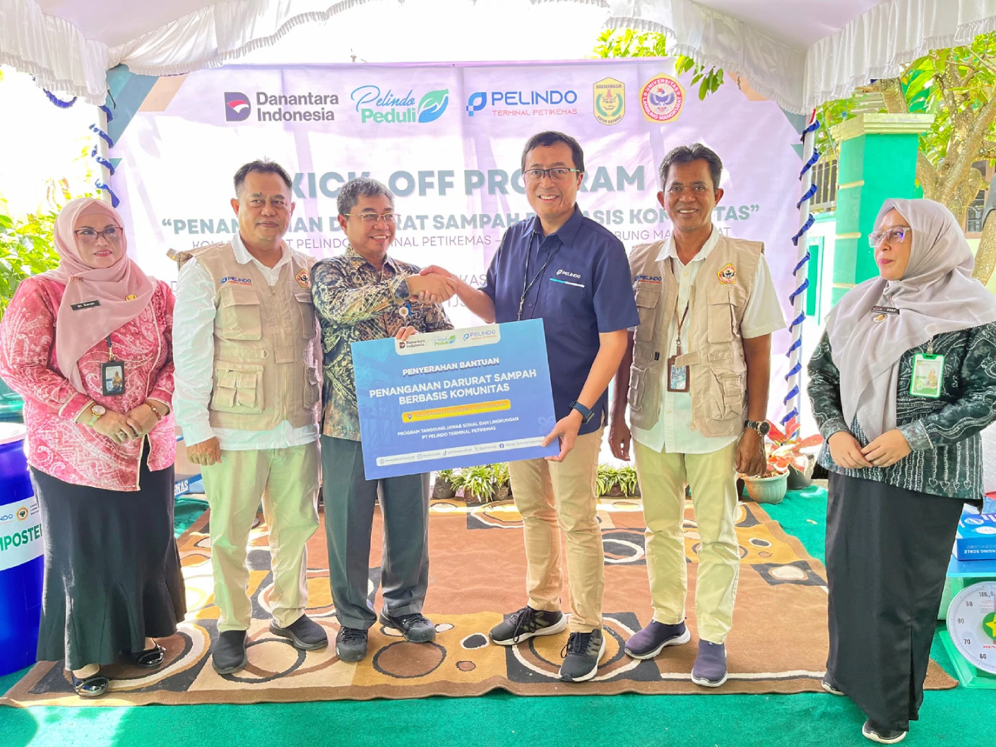Pelindo Petikemas Gandeng ULM Tangani Krisis Sampah Melalui Pemberdayaan Komunitas