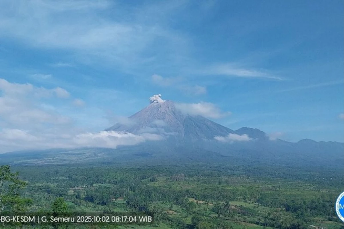 Gunung Semeru Erupsi Lagi Kamis Pagi, Tinggi Letusan 600 Meter di Atas Puncak