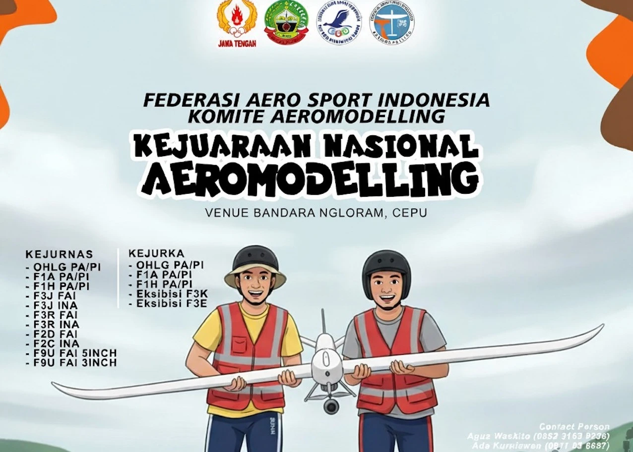 Perputaran Uang Capai Rp 2 Miliar di Kejurnas Aeromodelling 2025 Blora, Industri Olahraga Bergerak