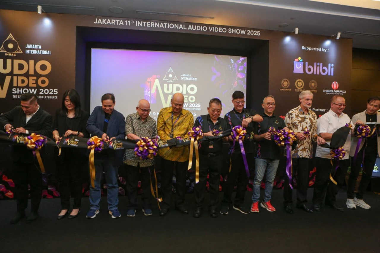 IHEAC Jakarta International Audio Video Show 2025 Dibuka, Padi Reborn Pamer Lagu Baru