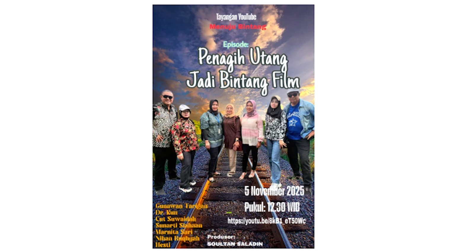 Penagih Utang Jadi Bintang Film, Serial 'Tayub' Siap Tayang Perdana Rabu di YouTube