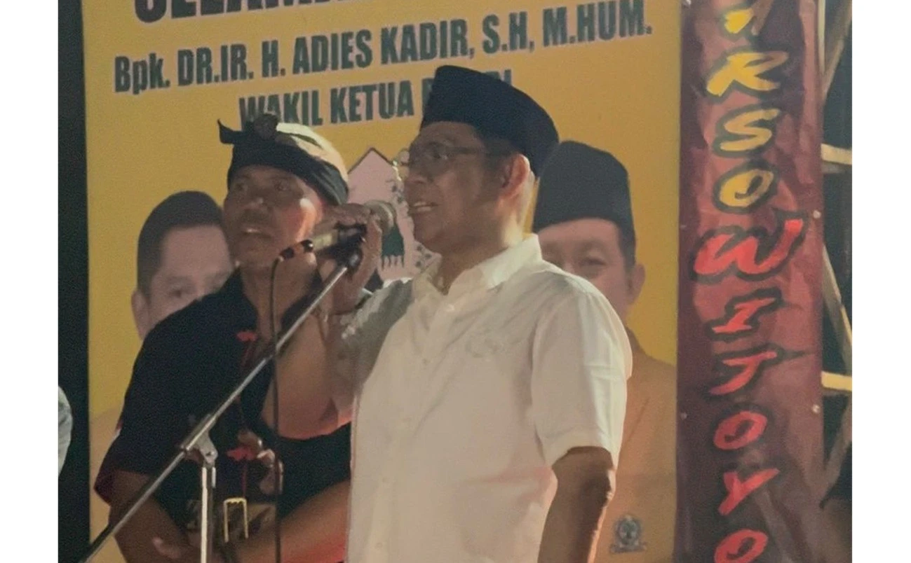 Hadiri Pentas Seni Sidoarjo, Adies Kadir: Ultah Golkar, Ultah Rakyat