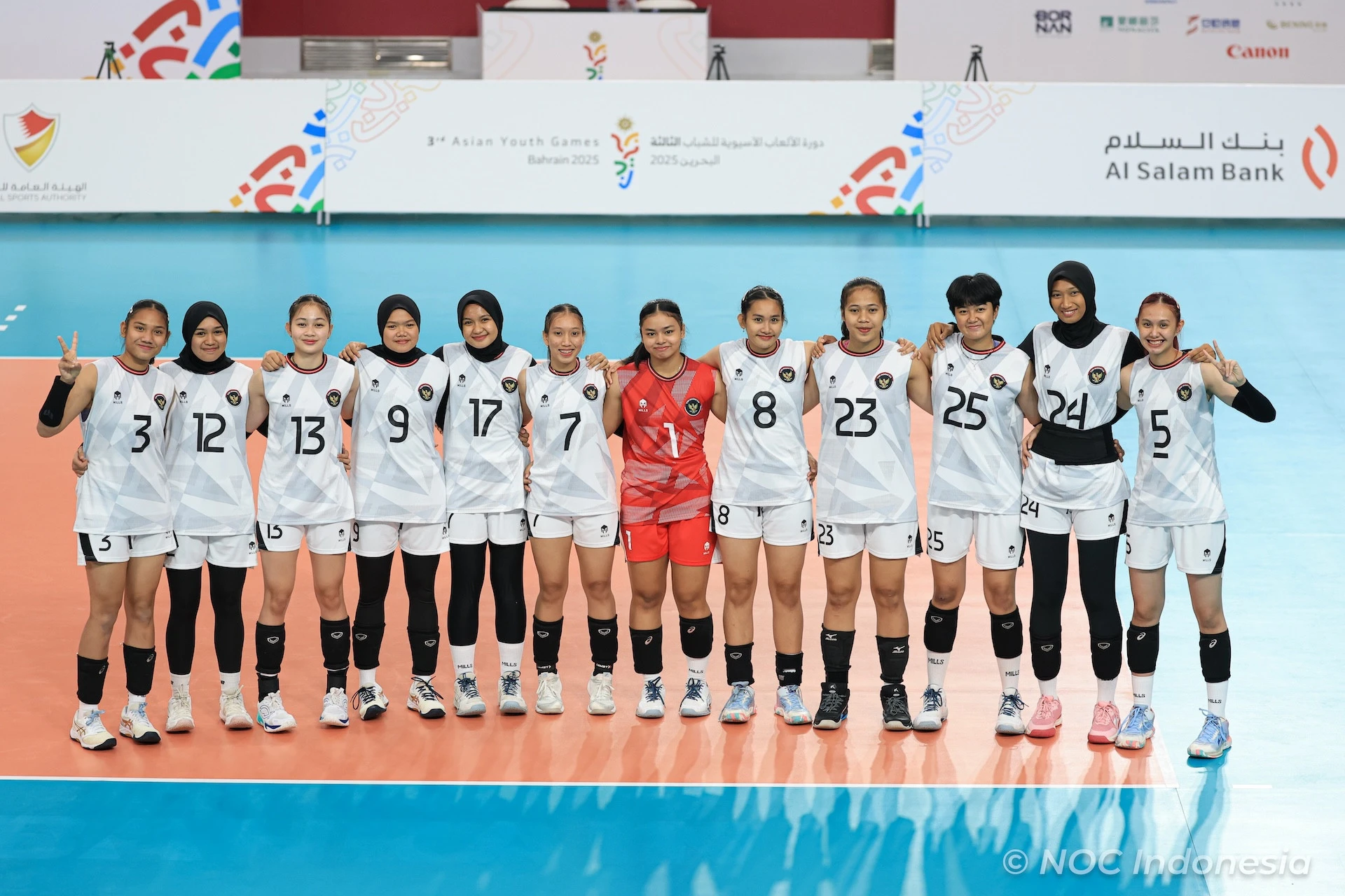 Tekad Besar Timnas Voli Putri Indonesia Ukir Sejarah di Asian Youth Games 2025