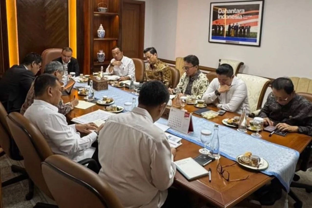 Bahas Program Strategis Pemerintah, Sejumlah Menteri Rapat dengan Pimpinan DPR
