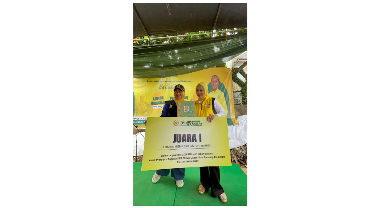 Semarakkan HUT Ke-61 Golkar, Atalia Praratya DPR: Momentum Membangun Kepeduliaan Bersama Masyarakat Kota Bandung