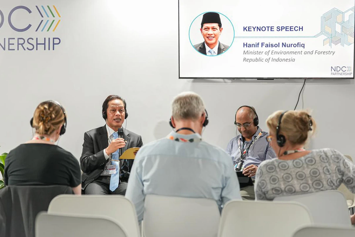 Pertemuan Tingkat Menteri Lingkungan di COP30, Hanif: Karbon Dipastikan untuk Kesejahteraan Rakyat