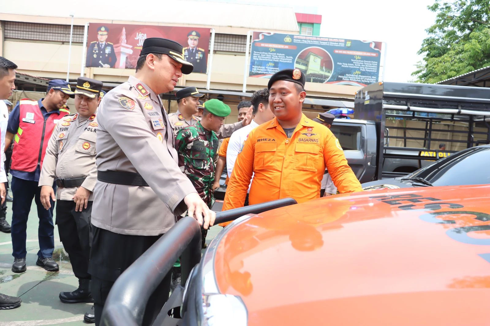 120 Personel dan Sarana Siap Operasi di Apel Bencana Tanjung Priok