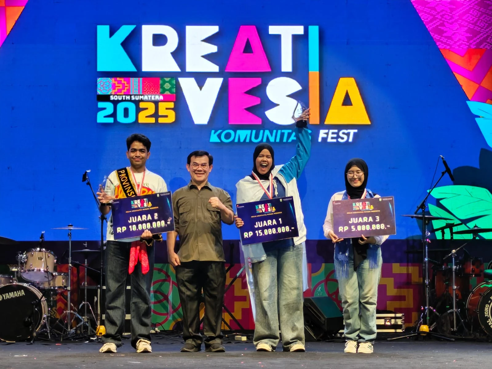 Kolaborasi Pemuda Indonesia Menggema dari Palembang Lewat Kreativesia 2025