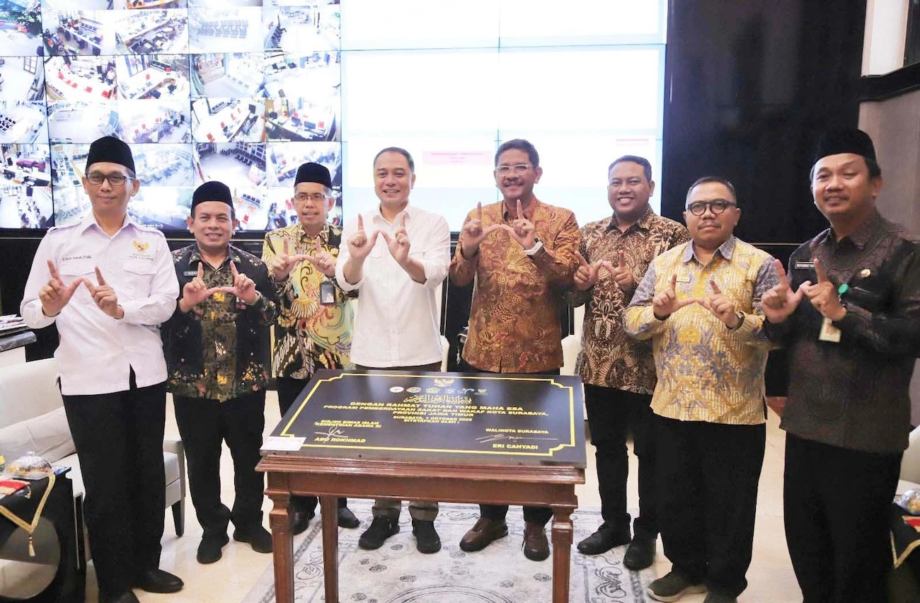 Kemenag dan Pemkot Surabaya Perkuat Sinergi Majukan Gerakan Wakaf dan Kerukunan Umat