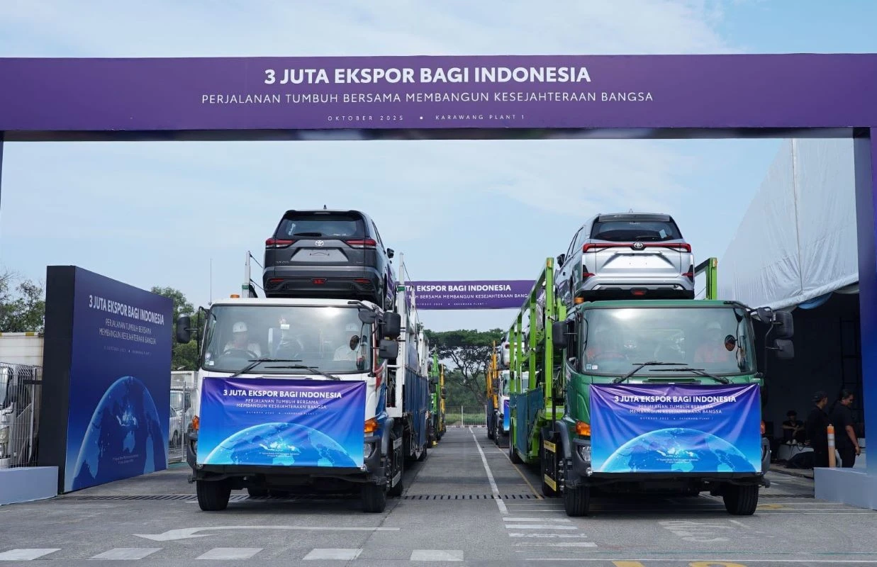 Lihat Tuh, Toyota Ekspor 3 Juta Unit Kendaraan Buatan Anak Bangsa ke 100 Negara