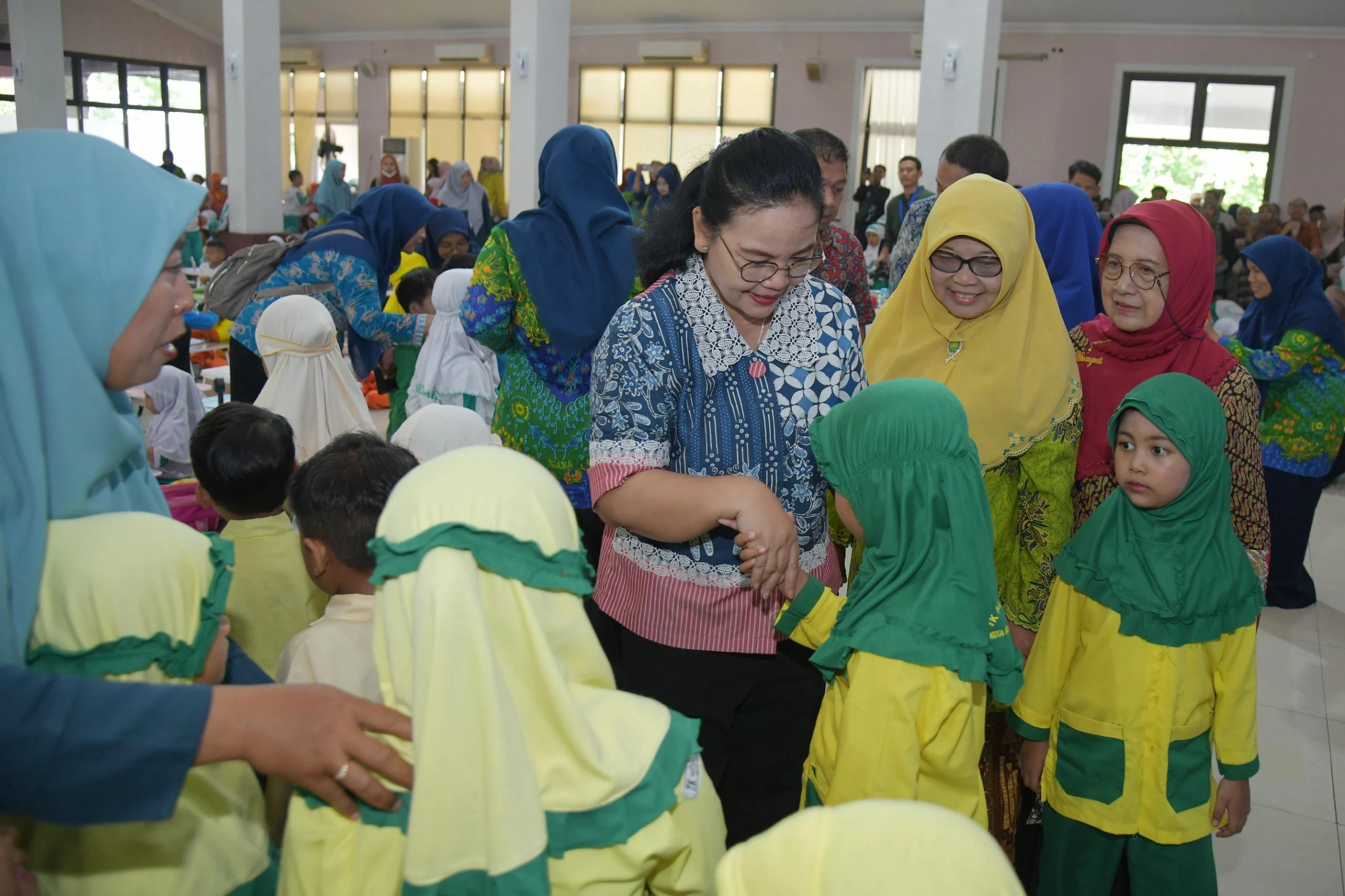 Wali Kota Agustina Wilujeng Buka Festival Anak Sholeh Bustanul Athfal, Begini Pesannya