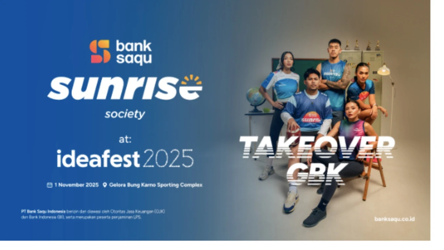 Bank Saqu Hadirkan Sunrise Society Vol.3, Buruan Daftar!