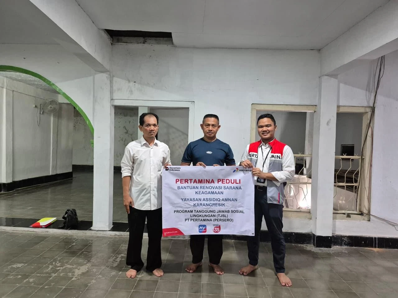 Lima Kecamatan Terima Bantuan Renovasi Rumah Ibadah dari Pertamina JBB