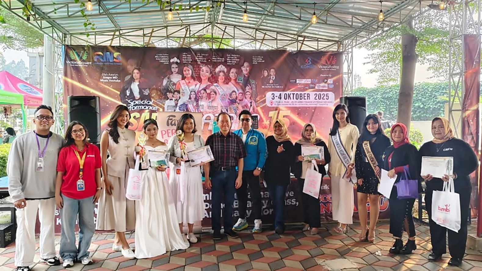 Kemeriahan Safari Bazaar ke-15, Efah Aaralyn Pamer Lagu Baru