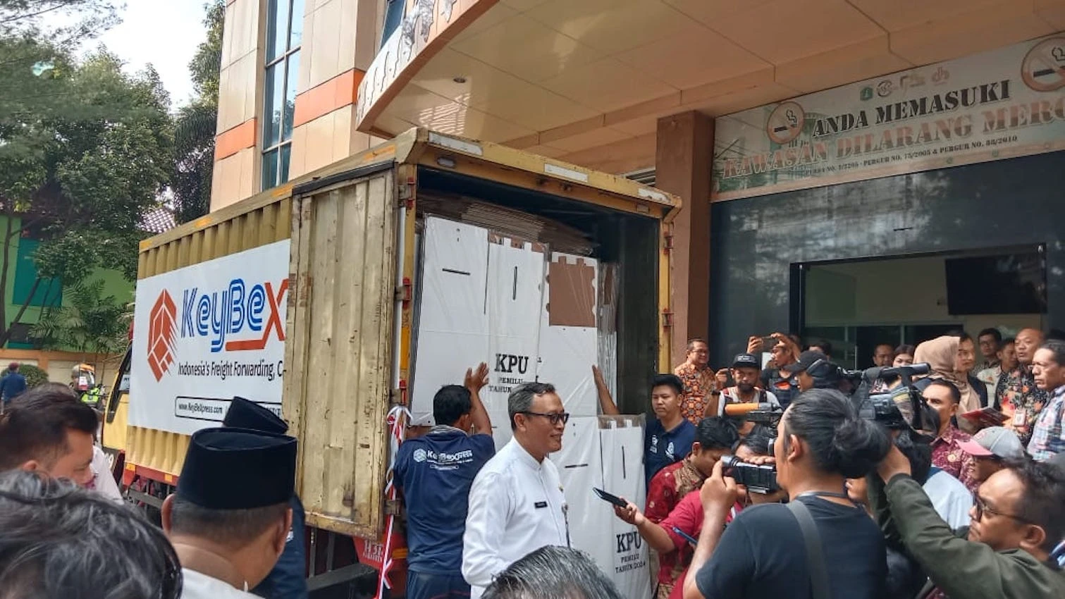 KeybeXpress Dipercaya KPU Distribusikan Logistik Pemilu untuk Wilayah Jakpus