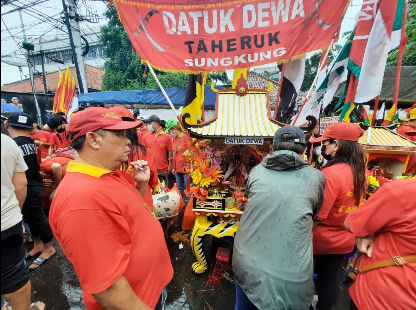 Kemeriahan Capgome Krendang Layaknya di Singkawang, Ada Atraksi Tatung