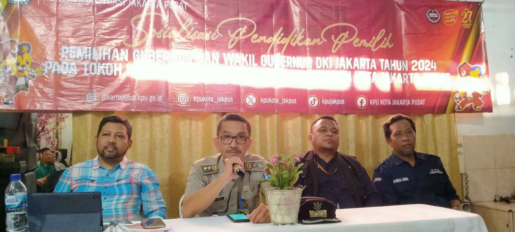 KPU Jakarta Pusat Ajak Masyarakat Gunakan Hak Memilih dengan Benar di Pilkada