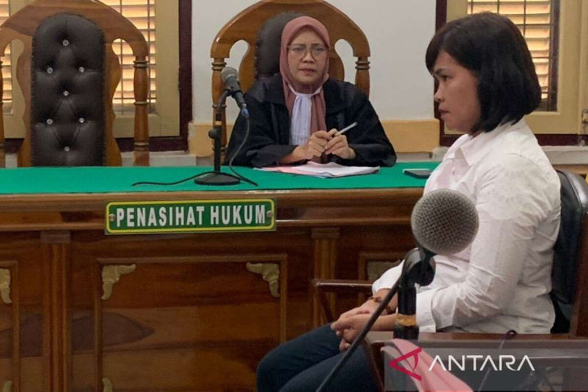 Setelah Mendengar Tuntutan, Glora Yunita Minta Hakim Meringankan Hukumannya