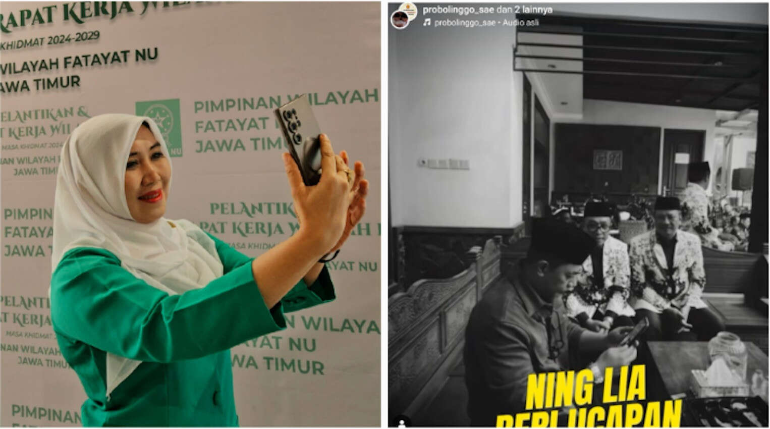 Viral Ucapan Selamat Kepada Gus Haris, Senator Lia Istifhama Kepo Resep Menang Mutlak