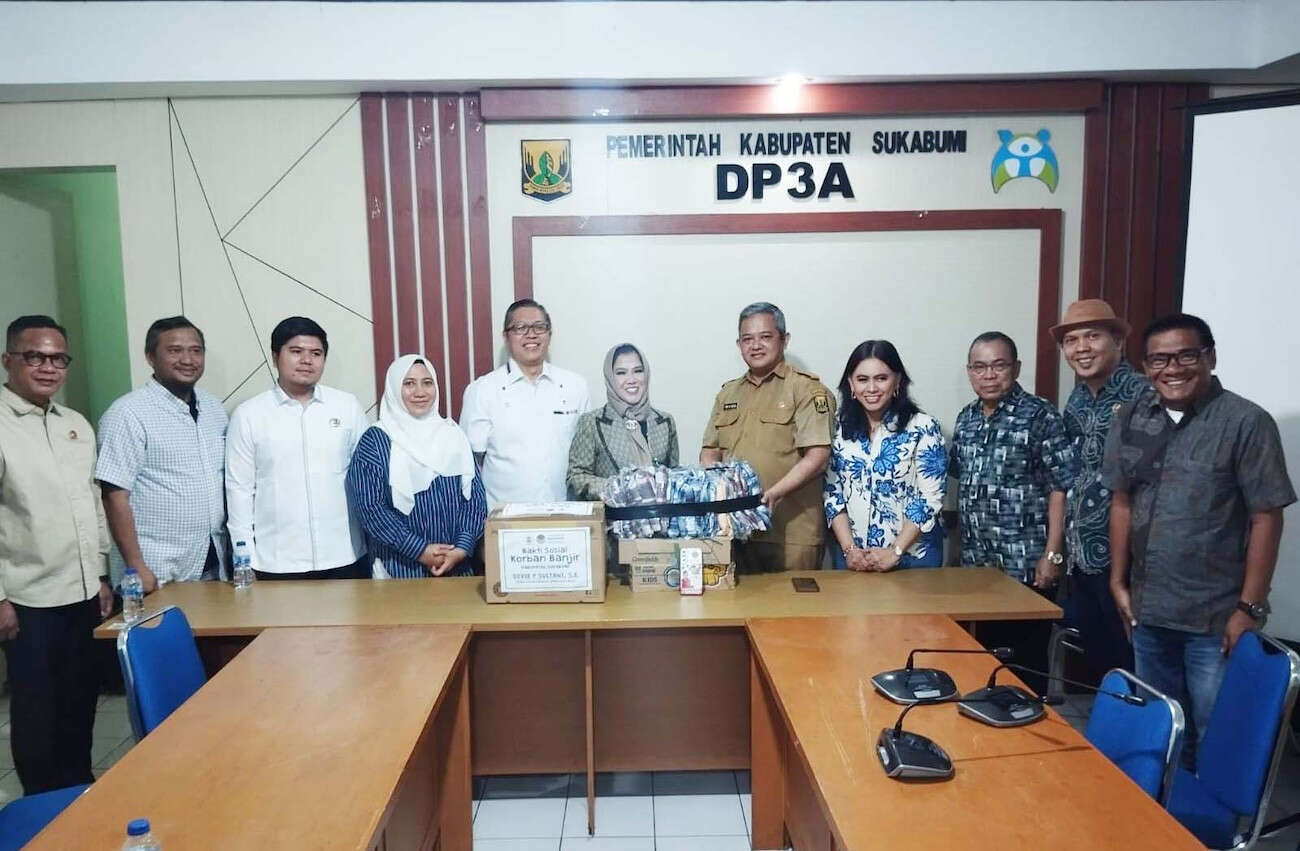 Tim Pansus DPRD Kota Bogor Gerak Cepat Salurkan Bantuan di Sukabumi