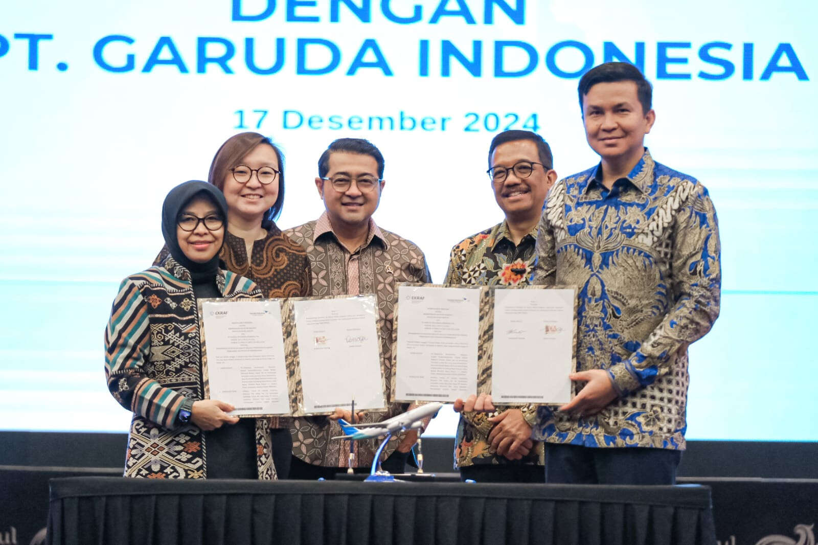 Menekraf Gandeng Maskapai Penerbangan untuk Majukan Ekonomi Kreatif Indonesia