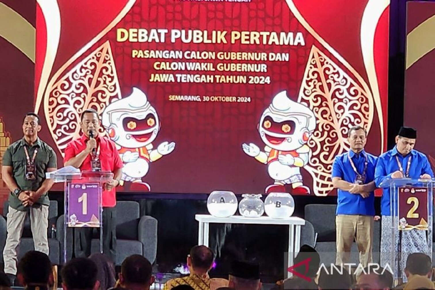 Dua Calon Gubernur Jawa Tengah Sepakat Memerangi Kemiskinan