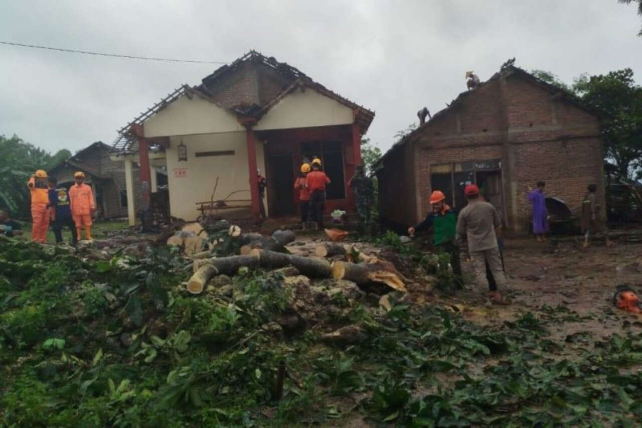 2 Desa di Jepara Dilanda Puting Beliung, 21 Rumah Rusak