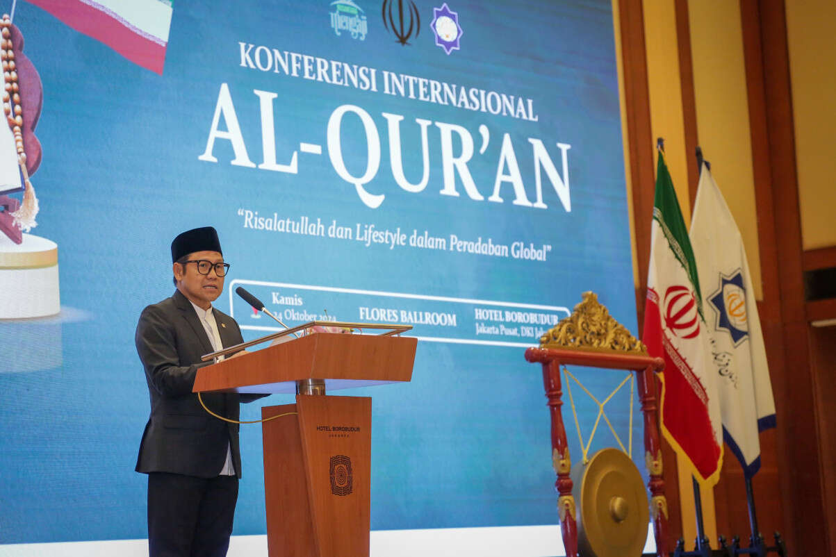 Menko Gus Imin Buka Konferensi Internasional Al-Qur'an