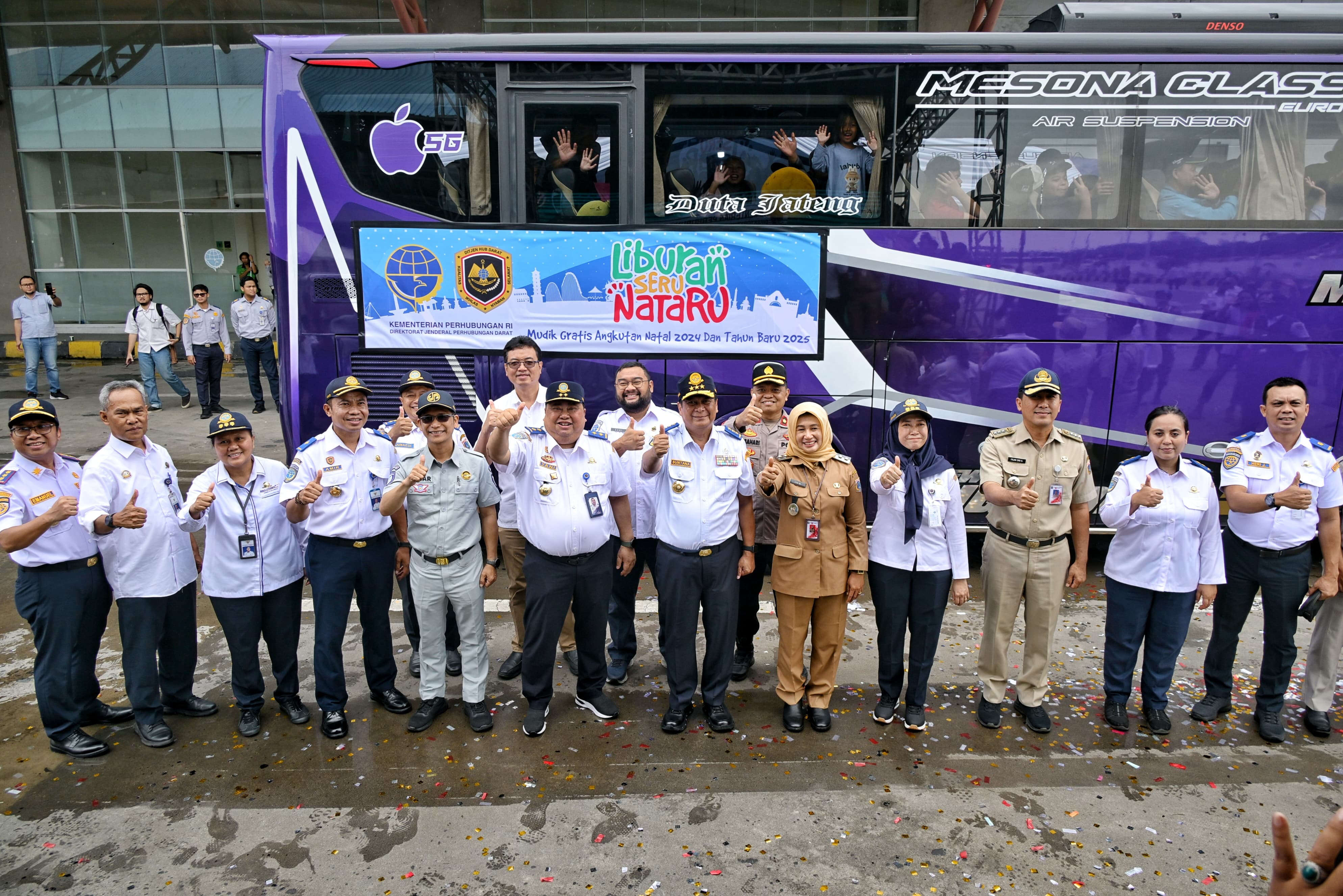 Gelar Mudik Gratis Nataru, Kemenhub Ingin Berkhidmat pada Masyarakat Menengah ke Bawah