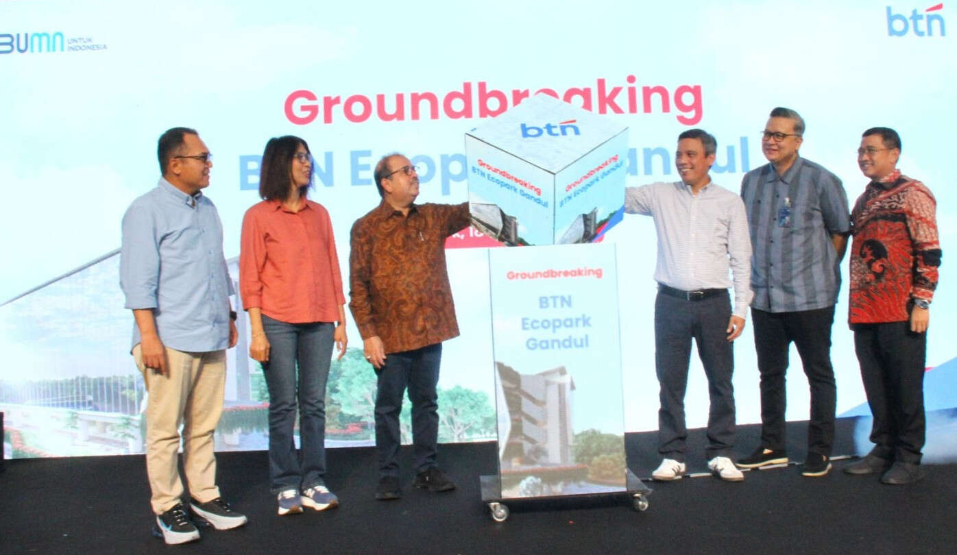 Usung Konsep Modern & Ramah Lingkungan, BTN Lakukan Groundbreaking Ecopark Gandul