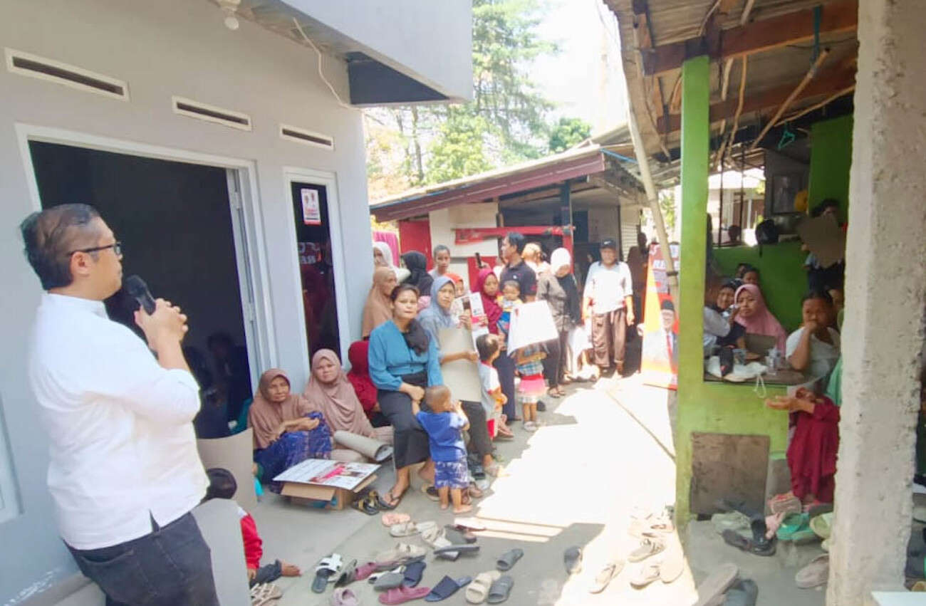 Dadang Danubrata Dengarkan Langsung Keluhan Warga Bogor Selatan