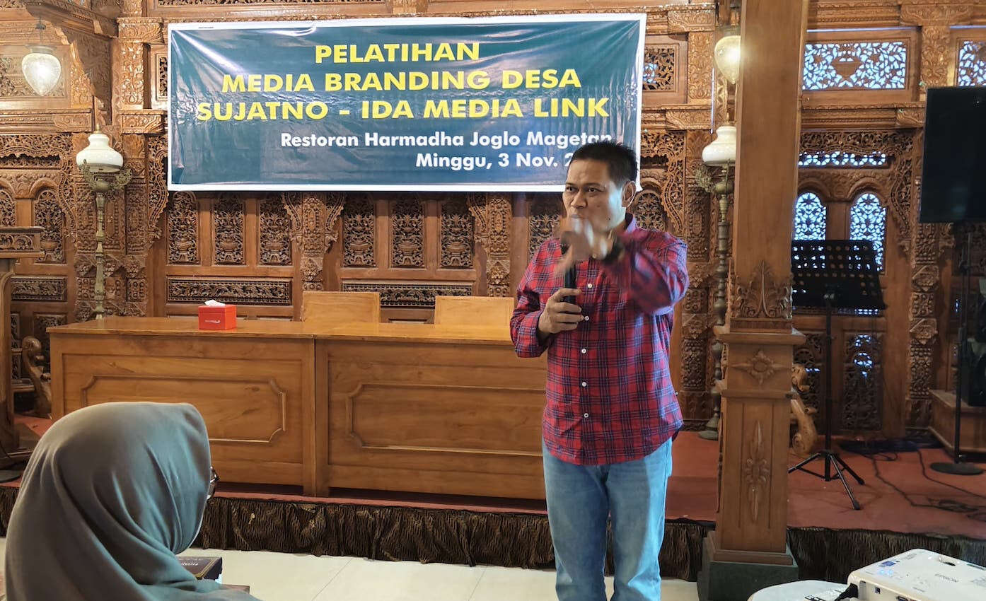 Hadiri Pelatihan Digital Branding Desa, Sujatno Ajak Warga Manfaatkan Teknologi untuk Memajukan Magetan