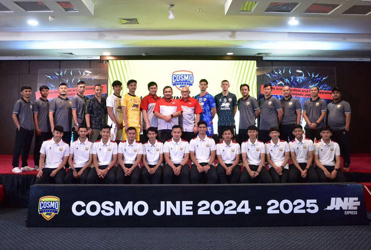 Tim Cosmo JNE FC Siap Ukir Prestasi di Liga Futsal Profesional 2024/2025